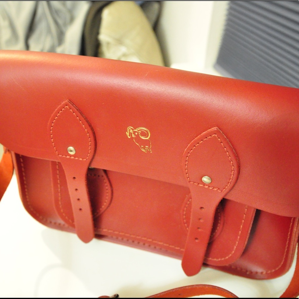 Red Satchel from The Cambridge Satchel Company
